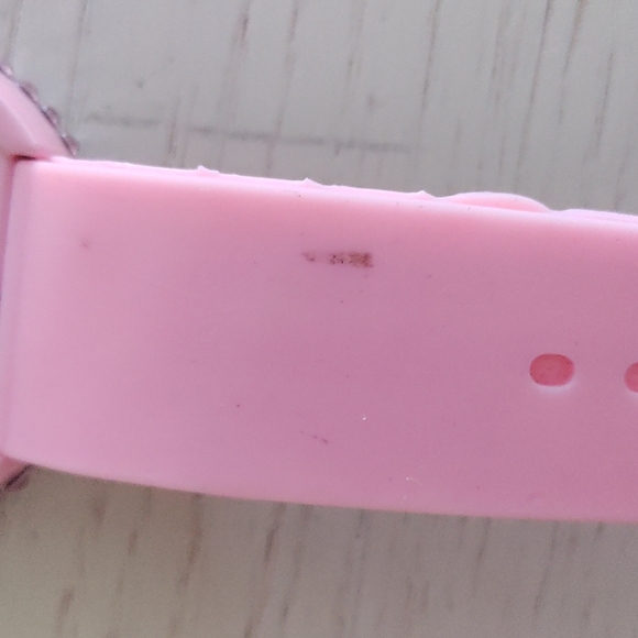 NWOT Pink Quartz Bedazzled Watch - Picture 8 of 8